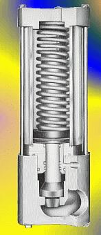 Series BST-NC normally-closed air shutoff globe valve