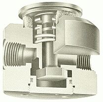 manual shutoff valve for corrosive and ultrapure liquids